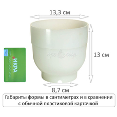 Профессиональная форма (с сеткой) под пресс на 1 кг