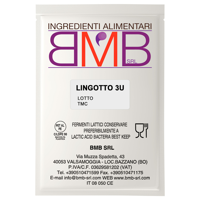 Мезо-термофильная закваска BMB LINGOTTO 3U (на 300-600 литров молока)