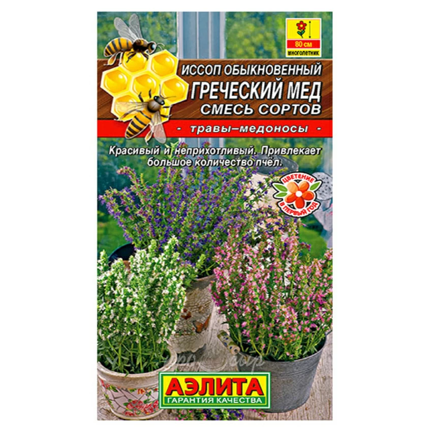Семена Иссоп Греческий мед, смесь сортов