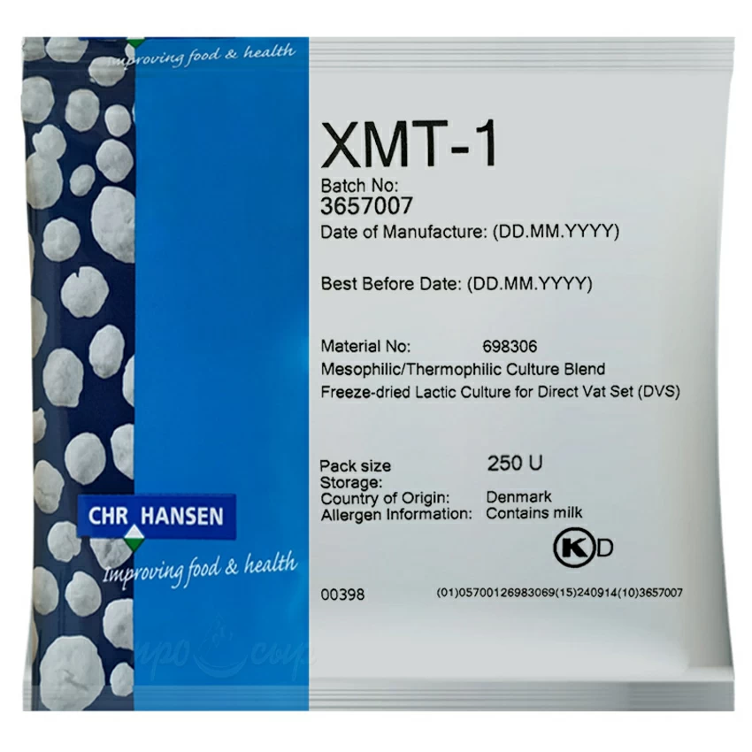 Закваска для творога Chr.Hansen XMT-1 Закваска для творога Chr.Hansen XMT-1